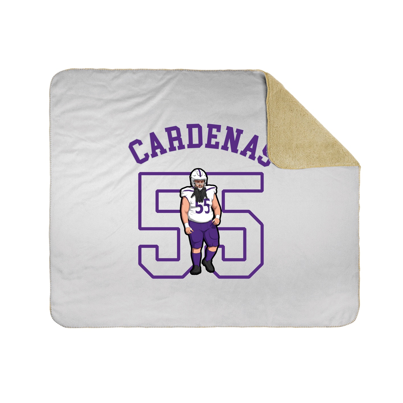 Throw Blanket — Shirsey Arch in White