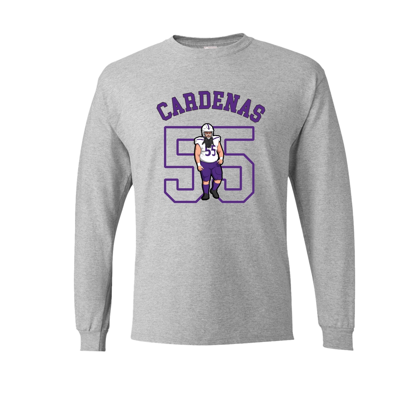 Long Sleeve Tee — Shirsey Arch in Grey