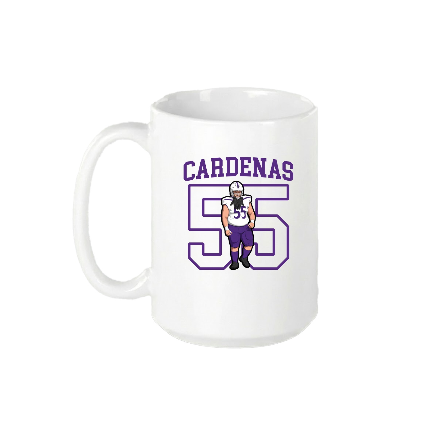 15oz Coffee Mug — Shirsey in White