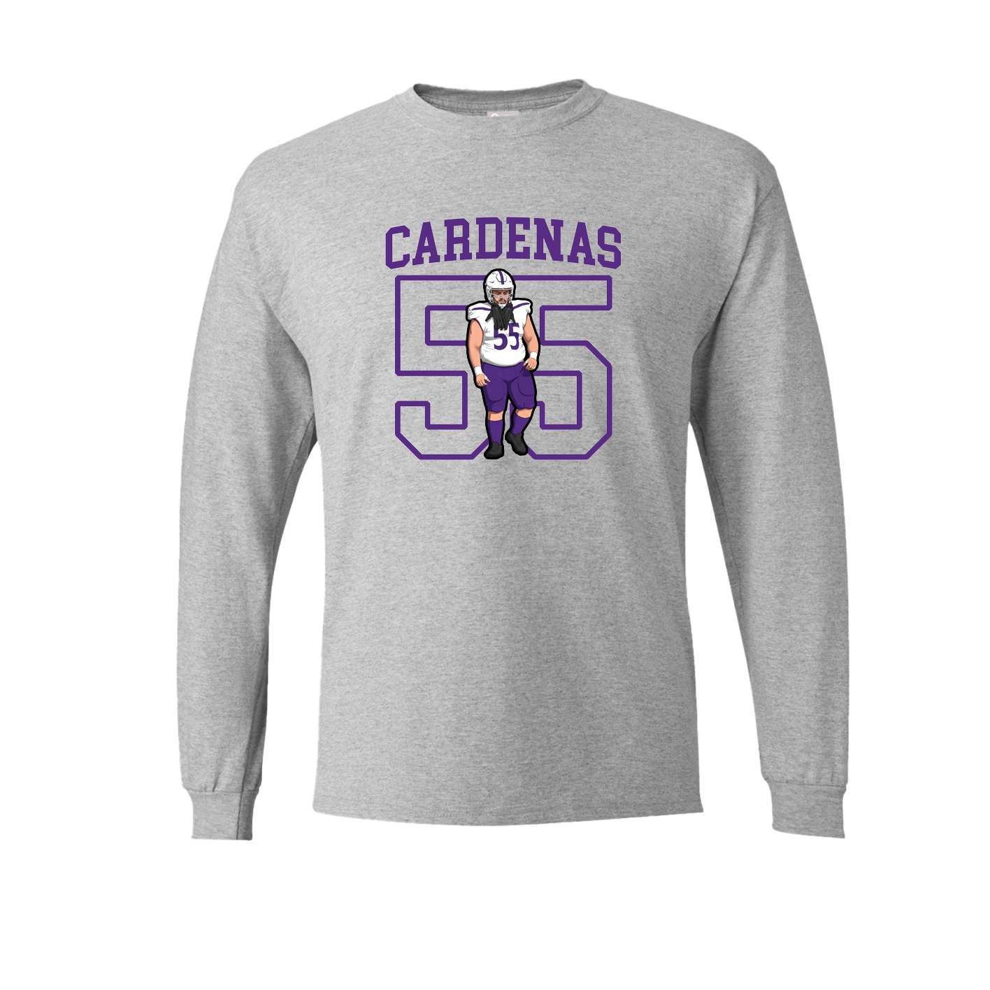 Long Sleeve Tee — Shirsey in Grey