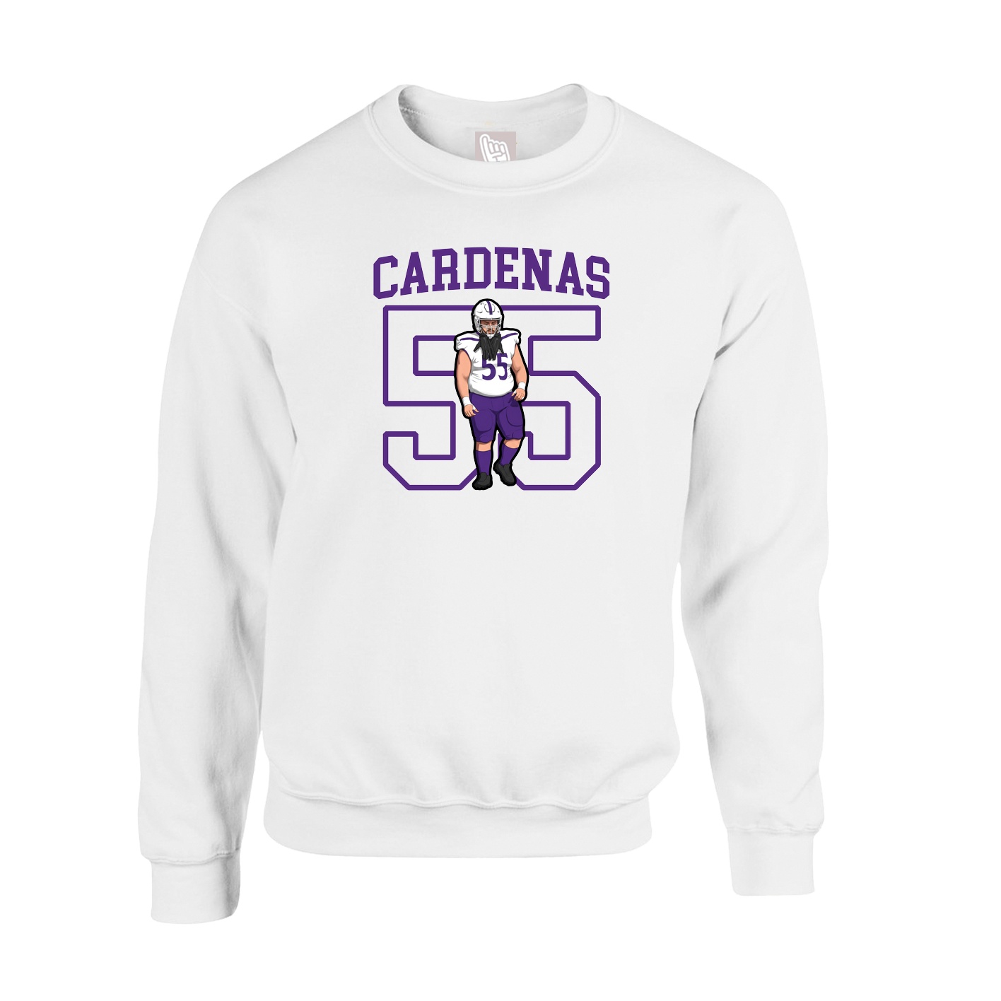 Fleece Crew — Shirsey in White