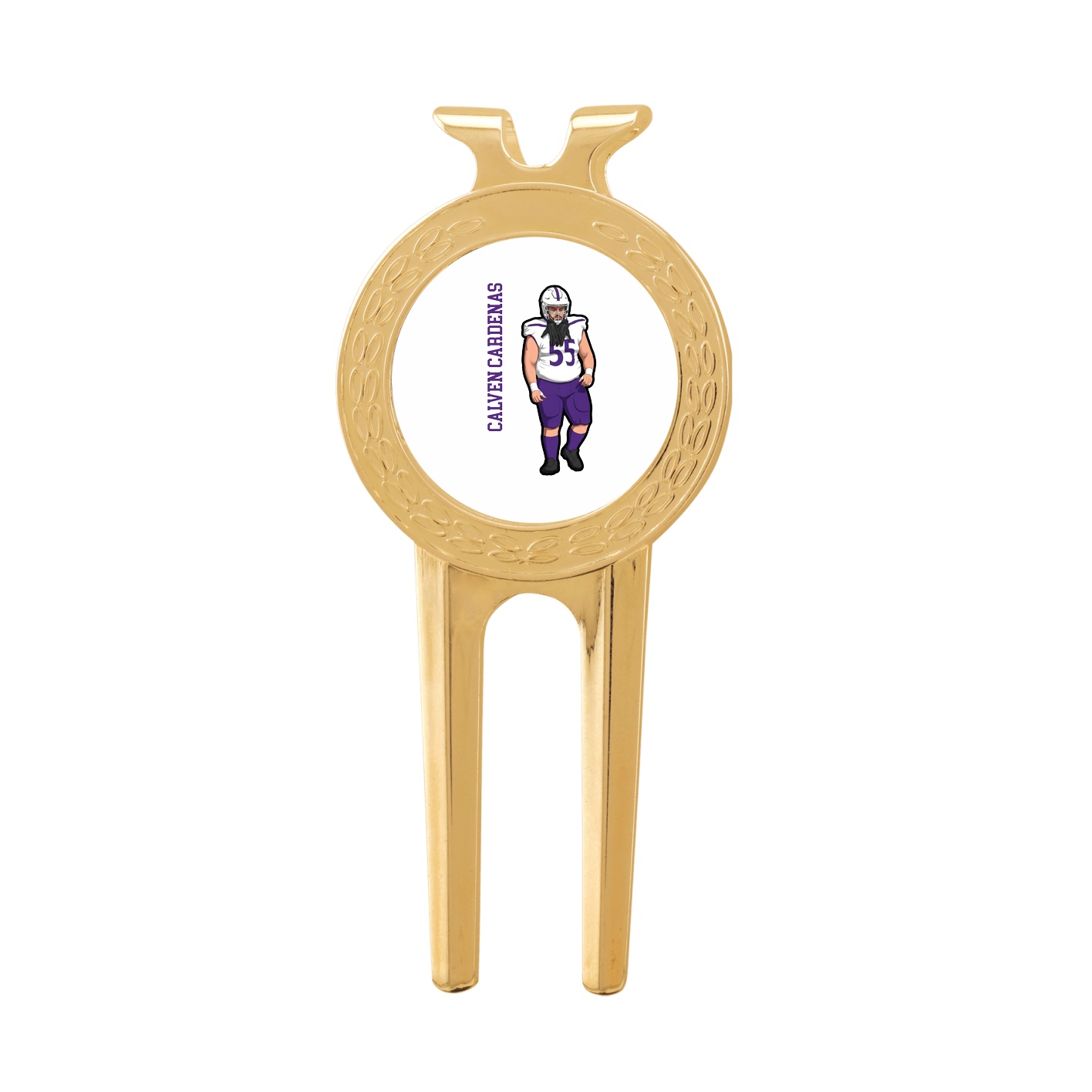 Divot Tool with Ball Marker — Name Vertical in Classic