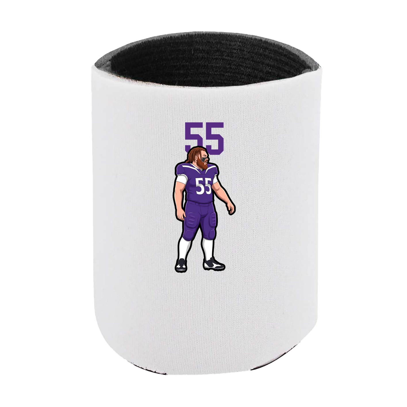 Can Holder — Number Top in White