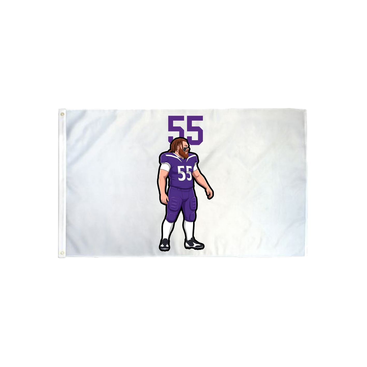 3x5 Flag — Number Top in Classic