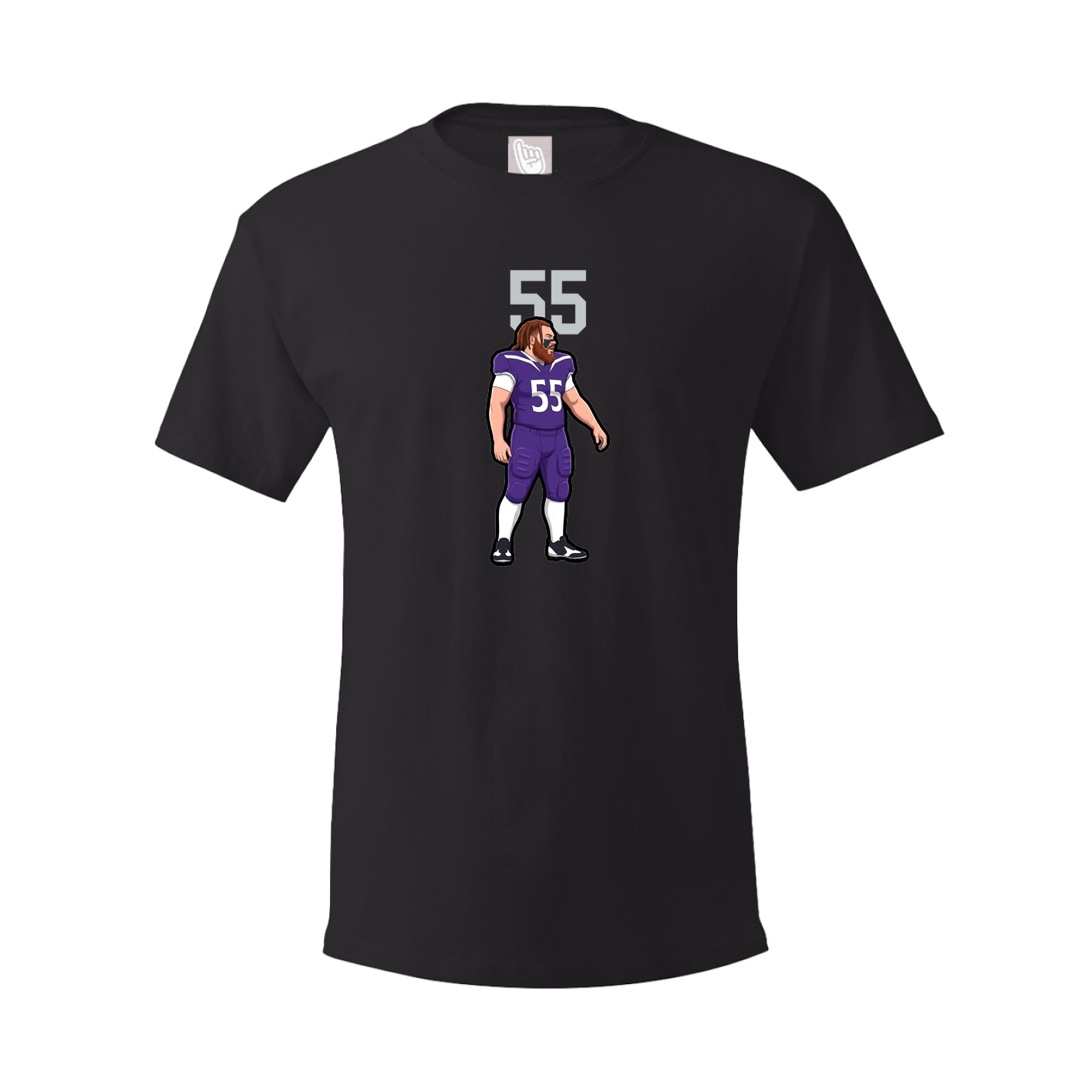 Tee — Number Top in Black