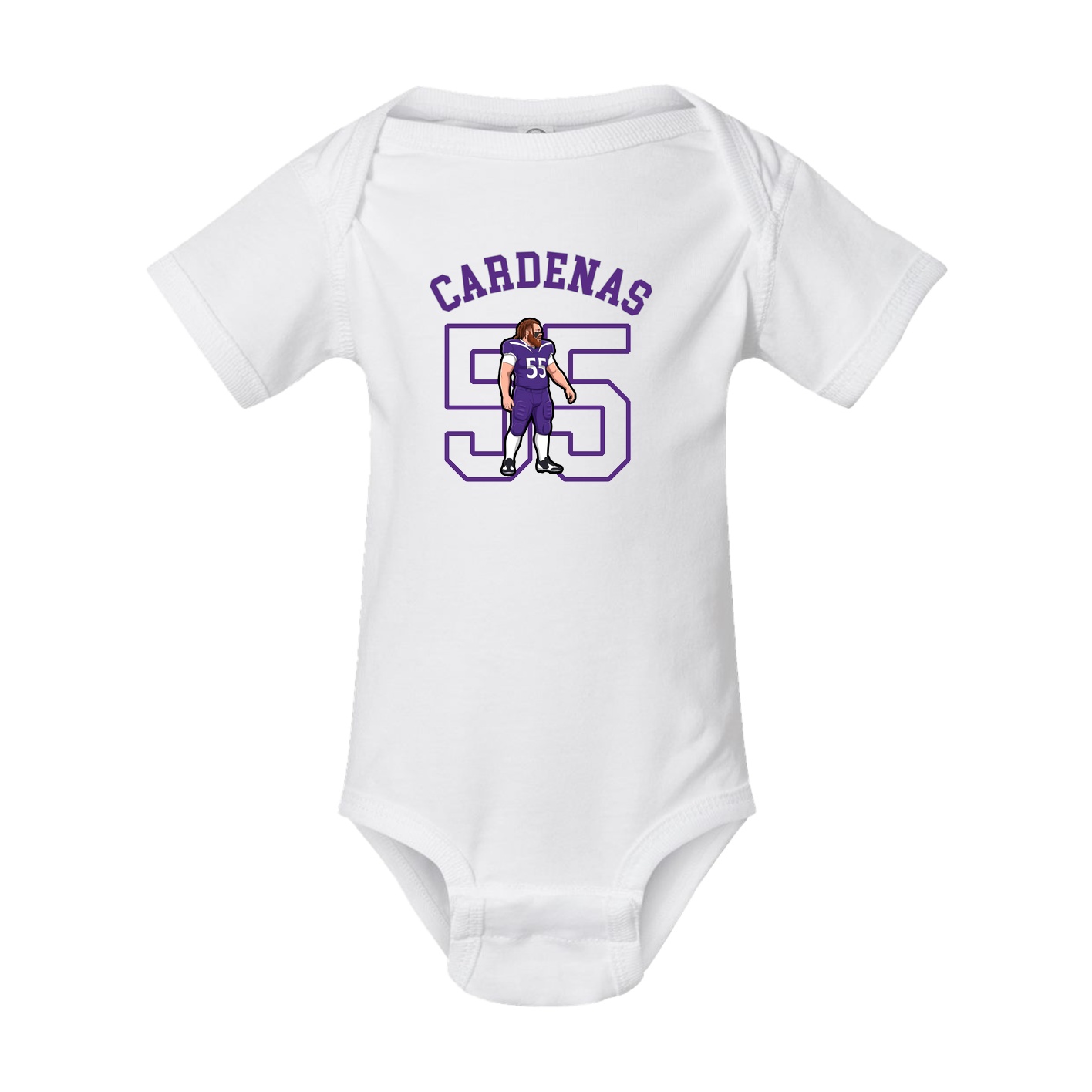 Baby Onesie — Shirsey Arch in White