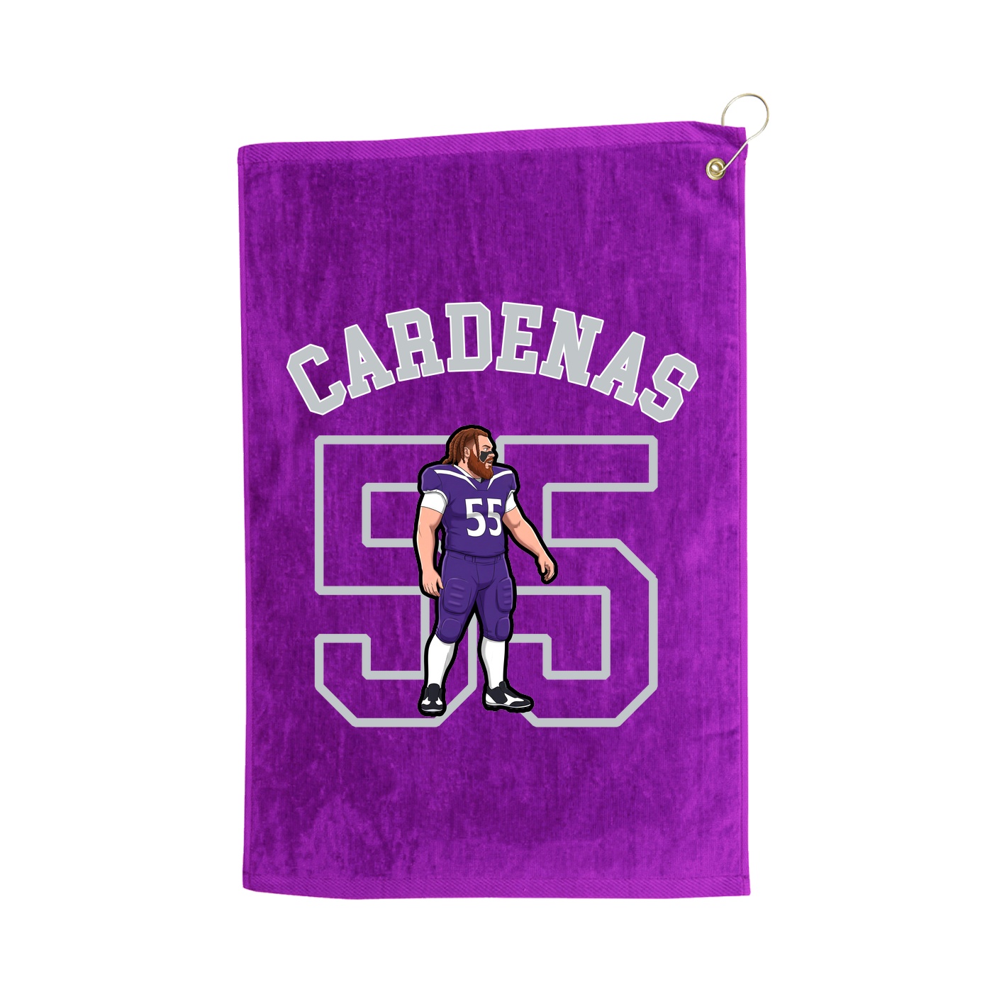 Golf Towel — Shirsey Arch in Purple