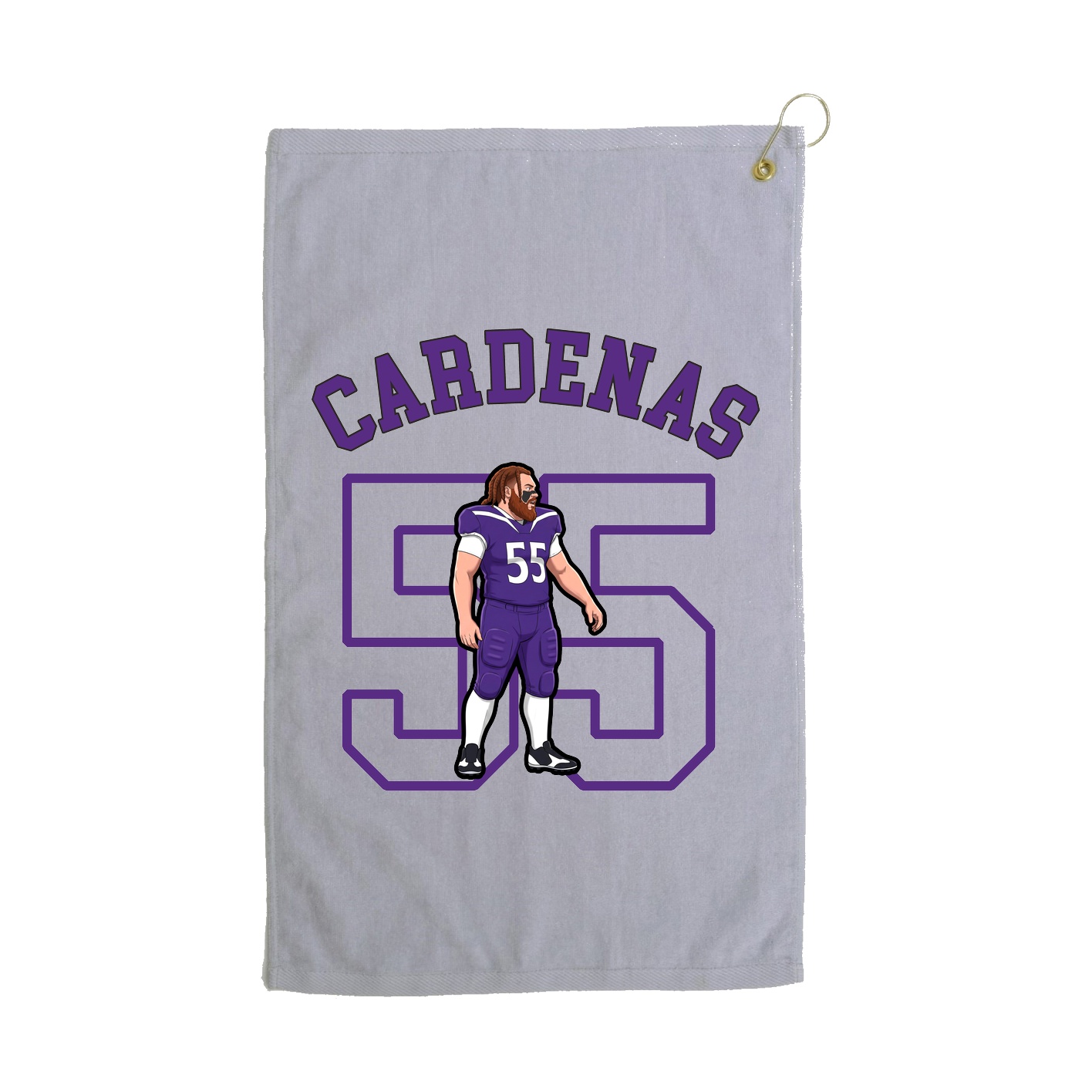 Golf Towel — Shirsey Arch in Grey