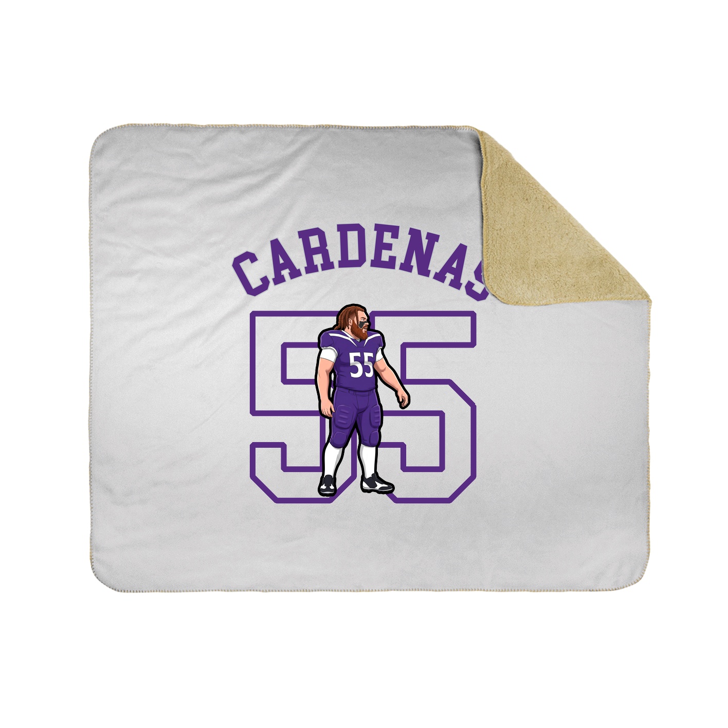 Throw Blanket — Shirsey Arch in White