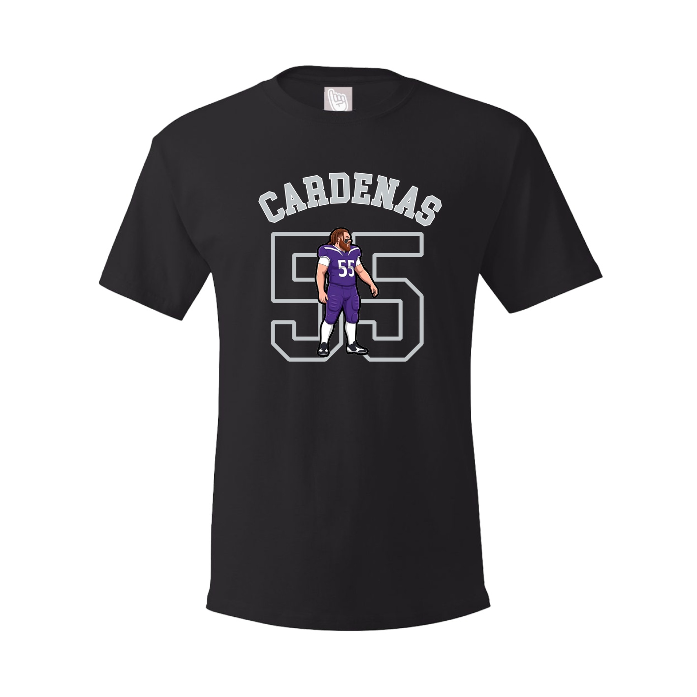 Youth Tee — Shirsey Arch in Black