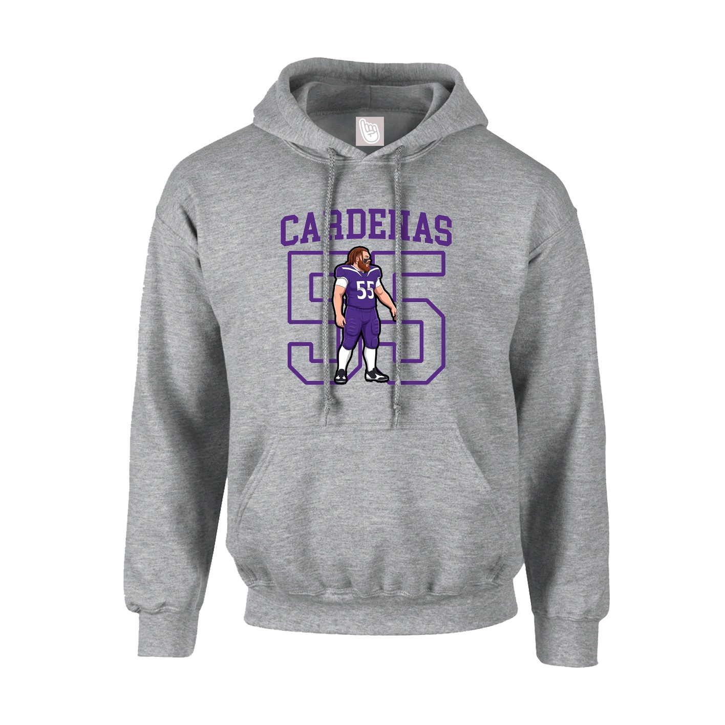 Youth Hoodie — Shirsey in Grey