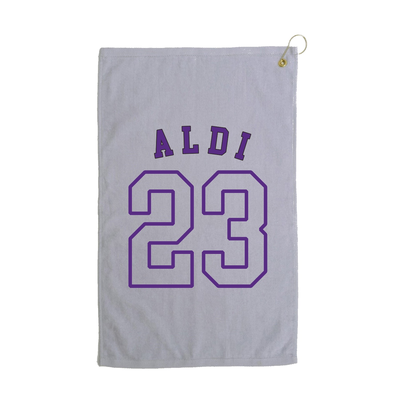 Golf Towel — Shirsey Arch in Grey