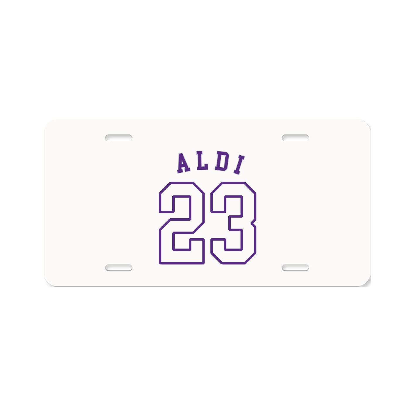 License Plate — Shirsey Arch in Classic