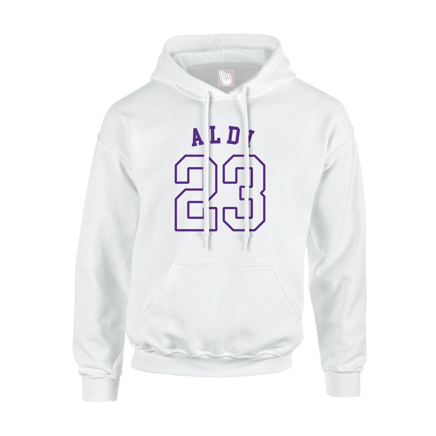 Hoodie — Shirsey Arch in White