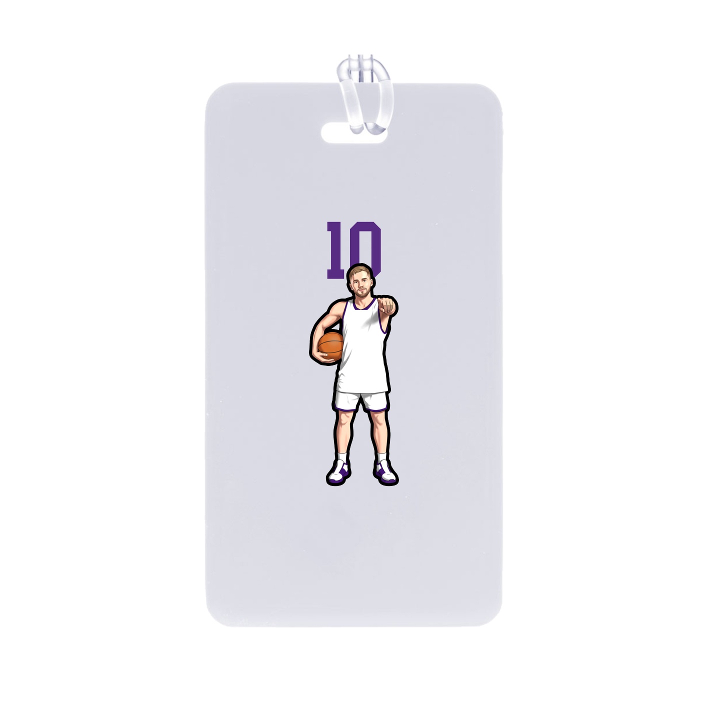 Bag Tag — Number Top in Classic
