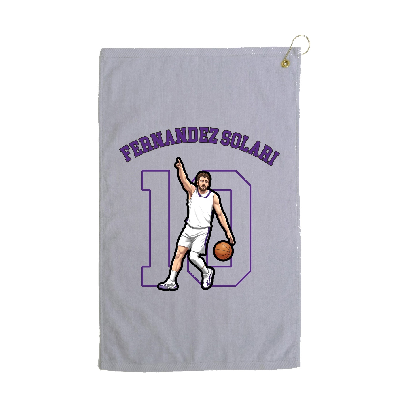 Golf Towel — Shirsey Arch in Grey