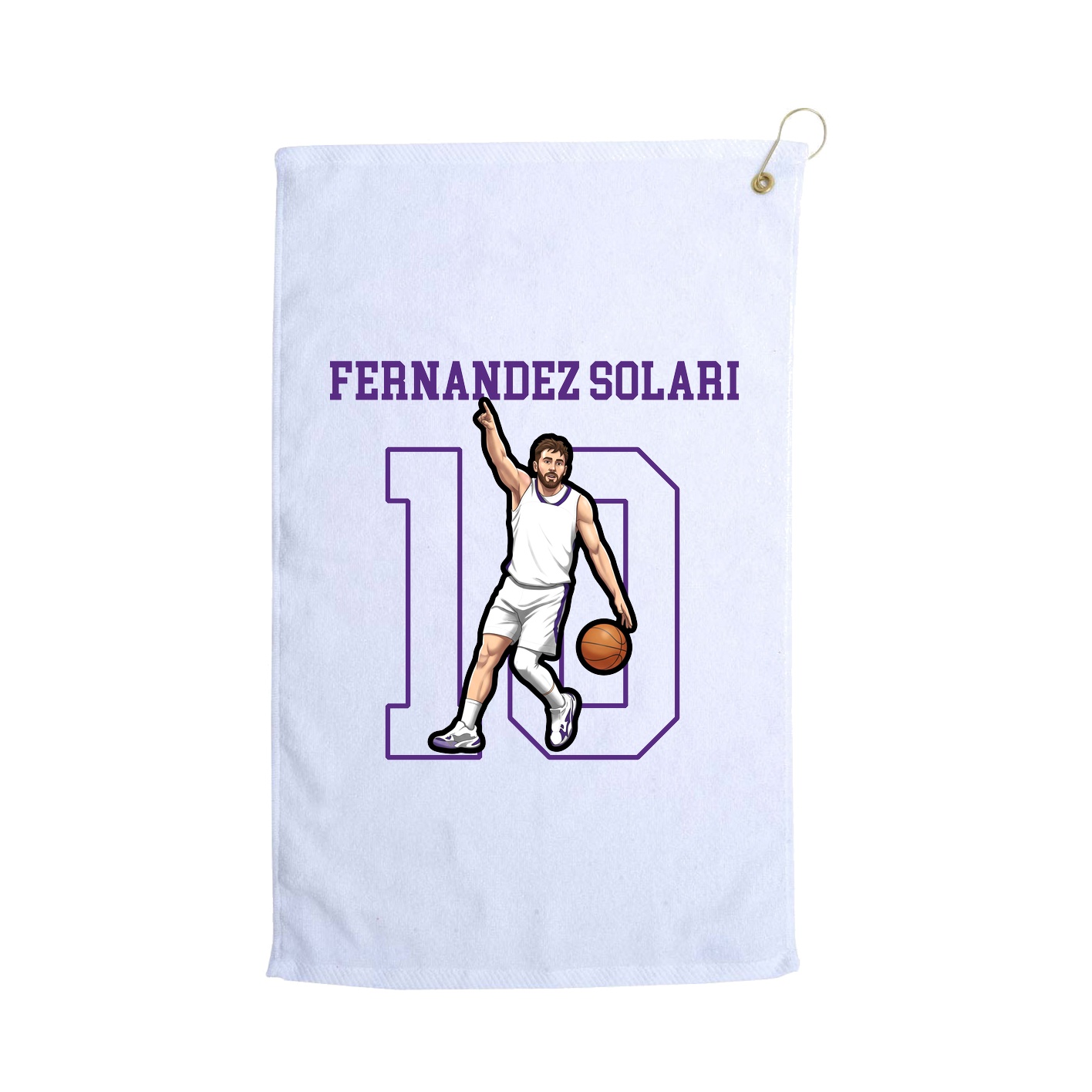 Golf Towel — Shirsey in White