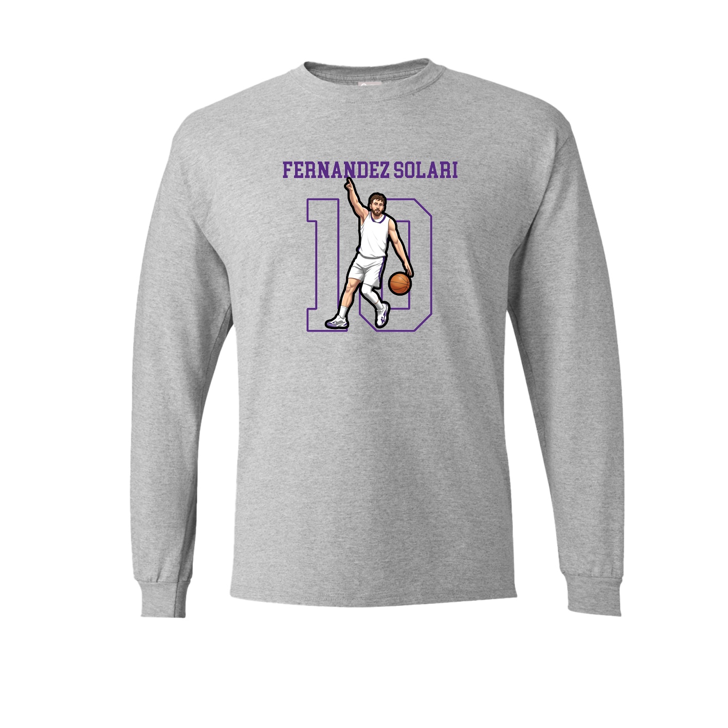 Long Sleeve Tee — Shirsey in Grey