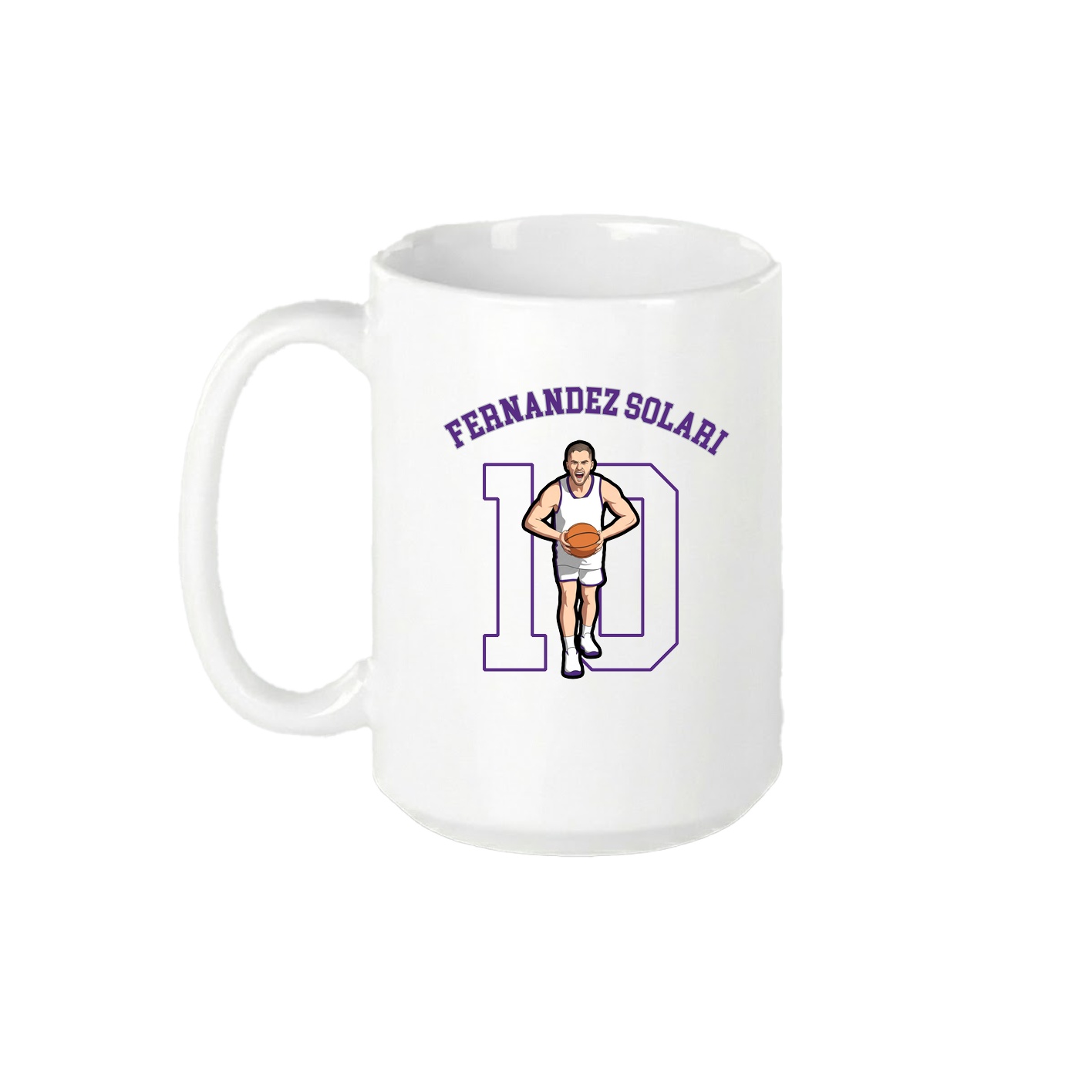 15oz Coffee Mug — Shirsey Arch in White