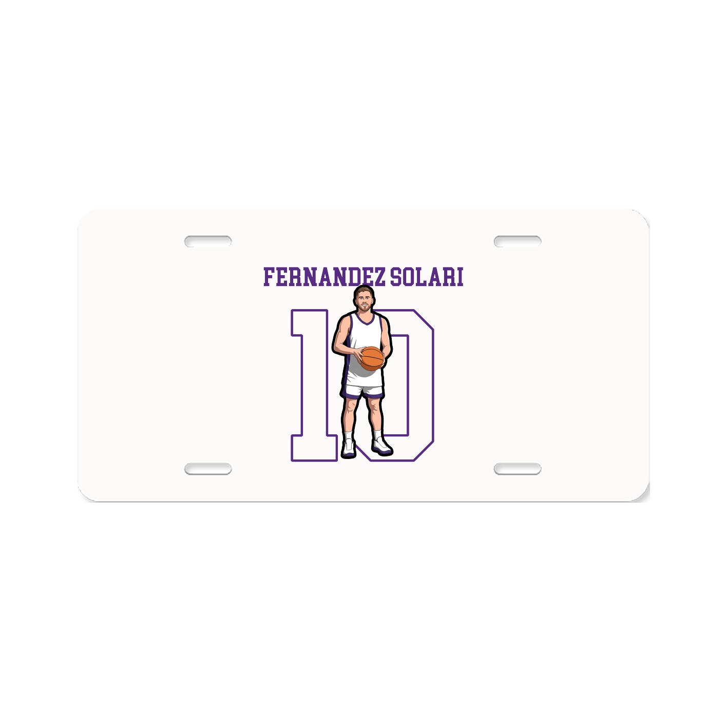 Aluminum License Plate
