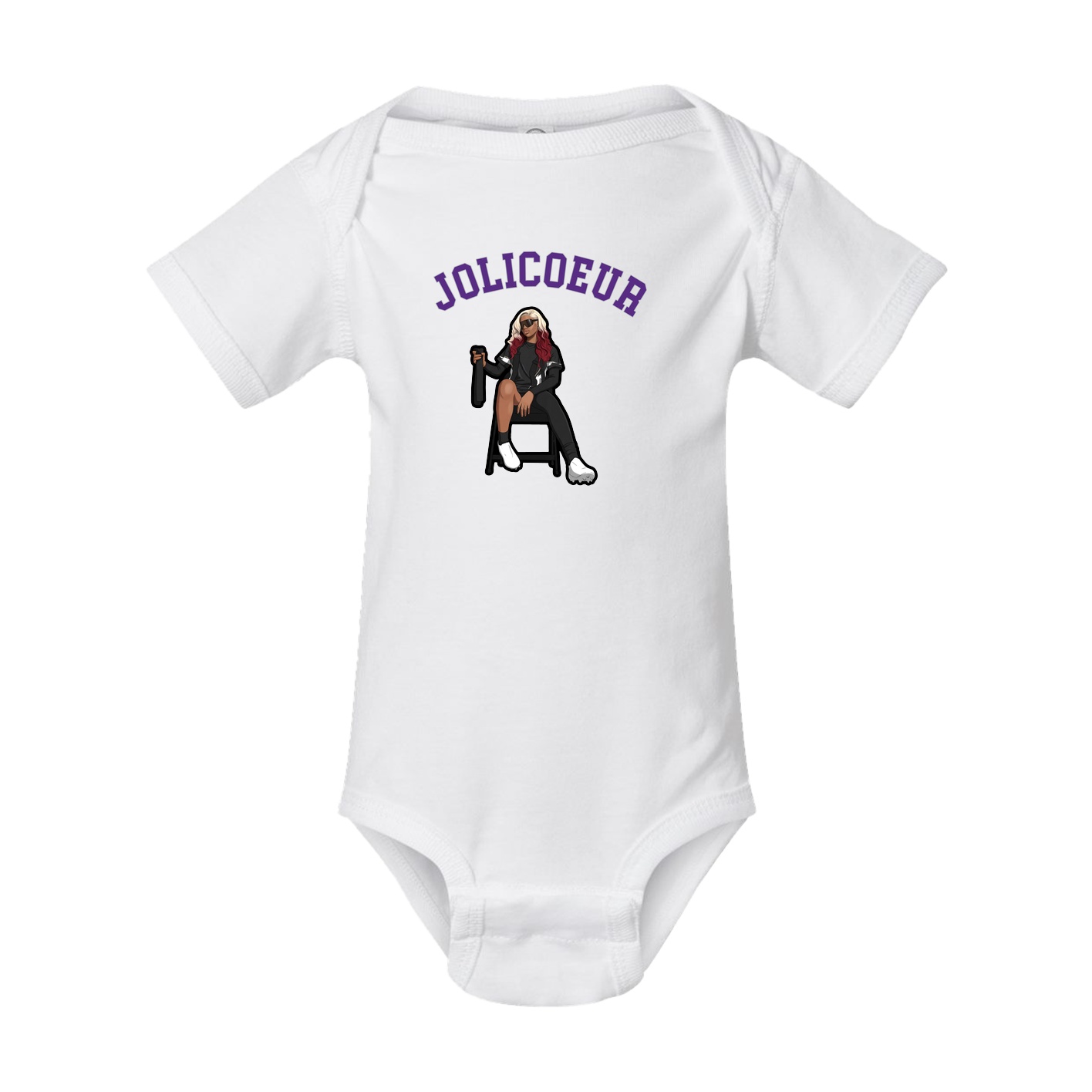Baby Onesie — Shirsey Arch in White