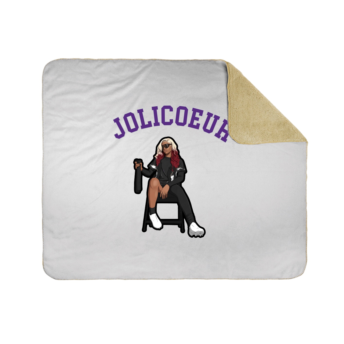 Throw Blanket — Shirsey Arch in White