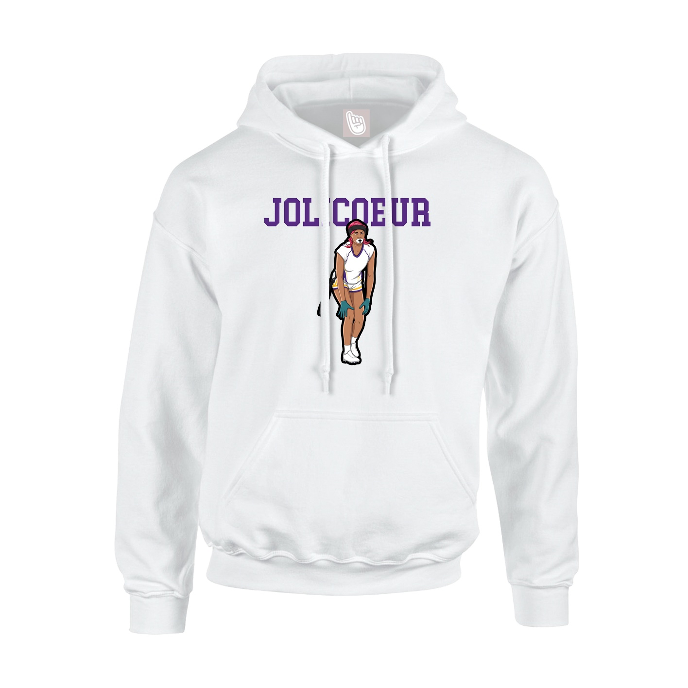 Hoodie — Shirsey in White