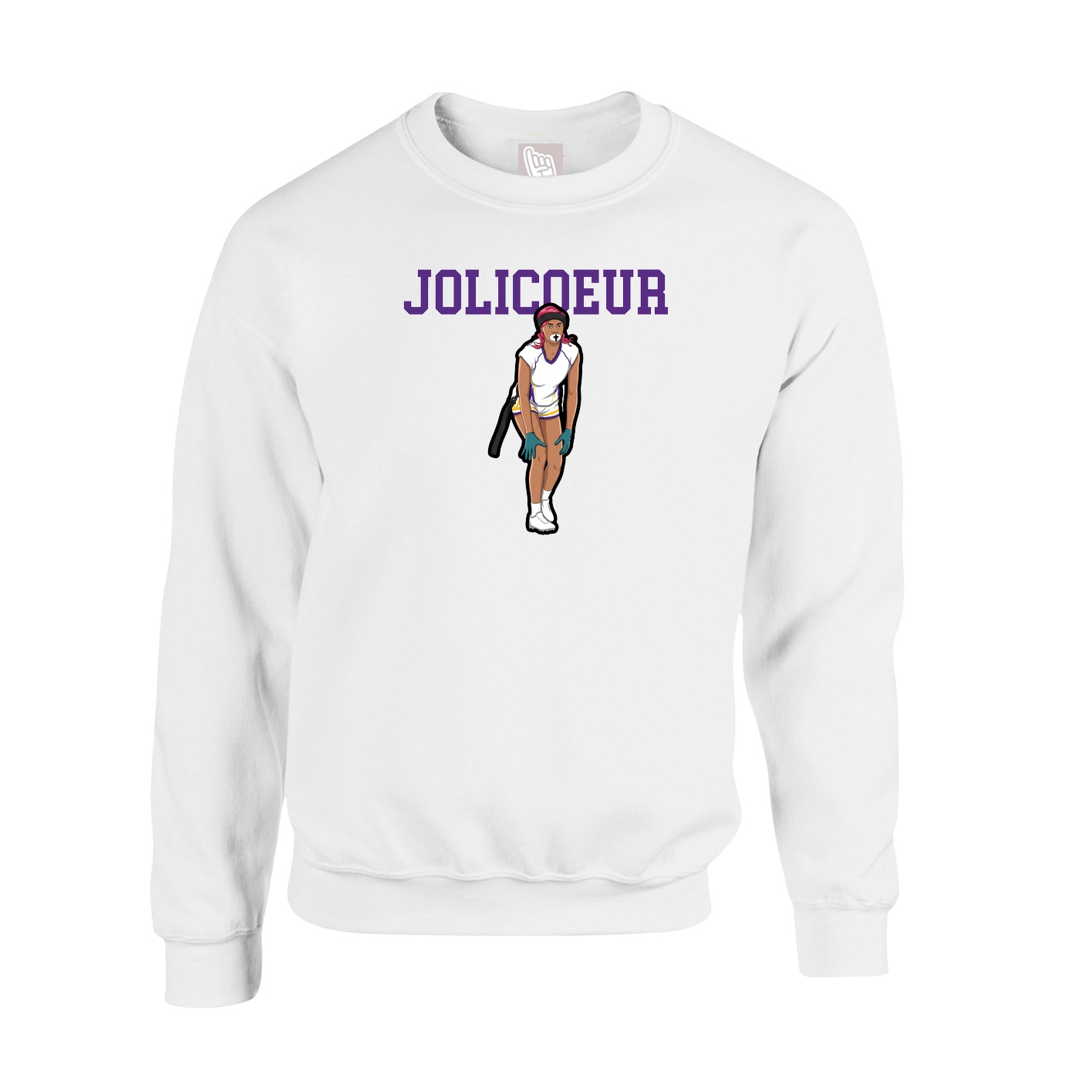 Fleece Crew — Shirsey in White