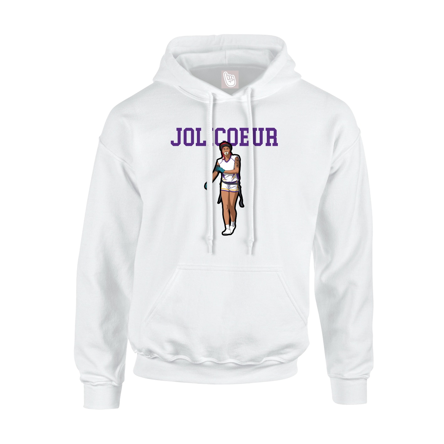 Youth Hoodie — Shirsey in White