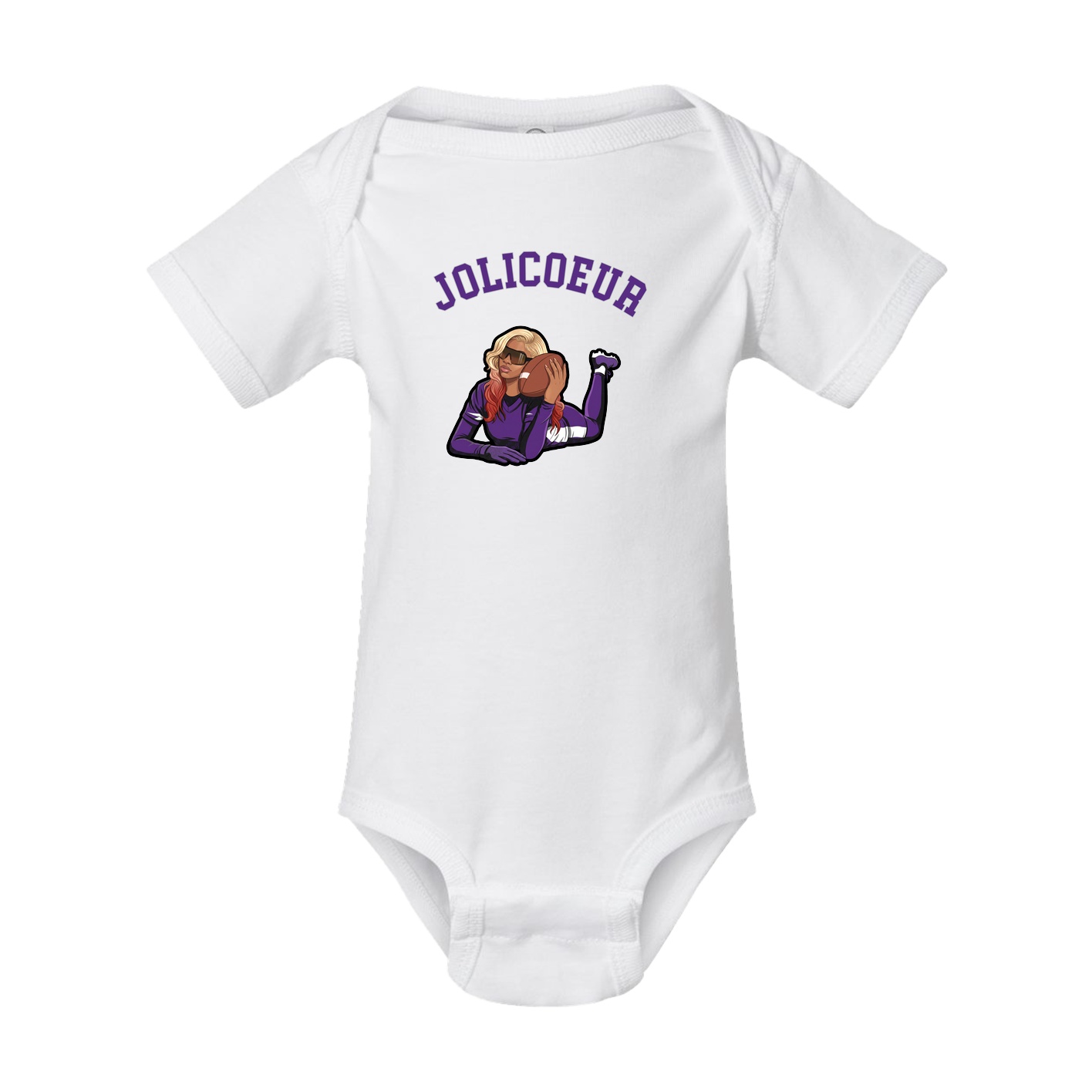 Baby Onesie — Shirsey Arch in White