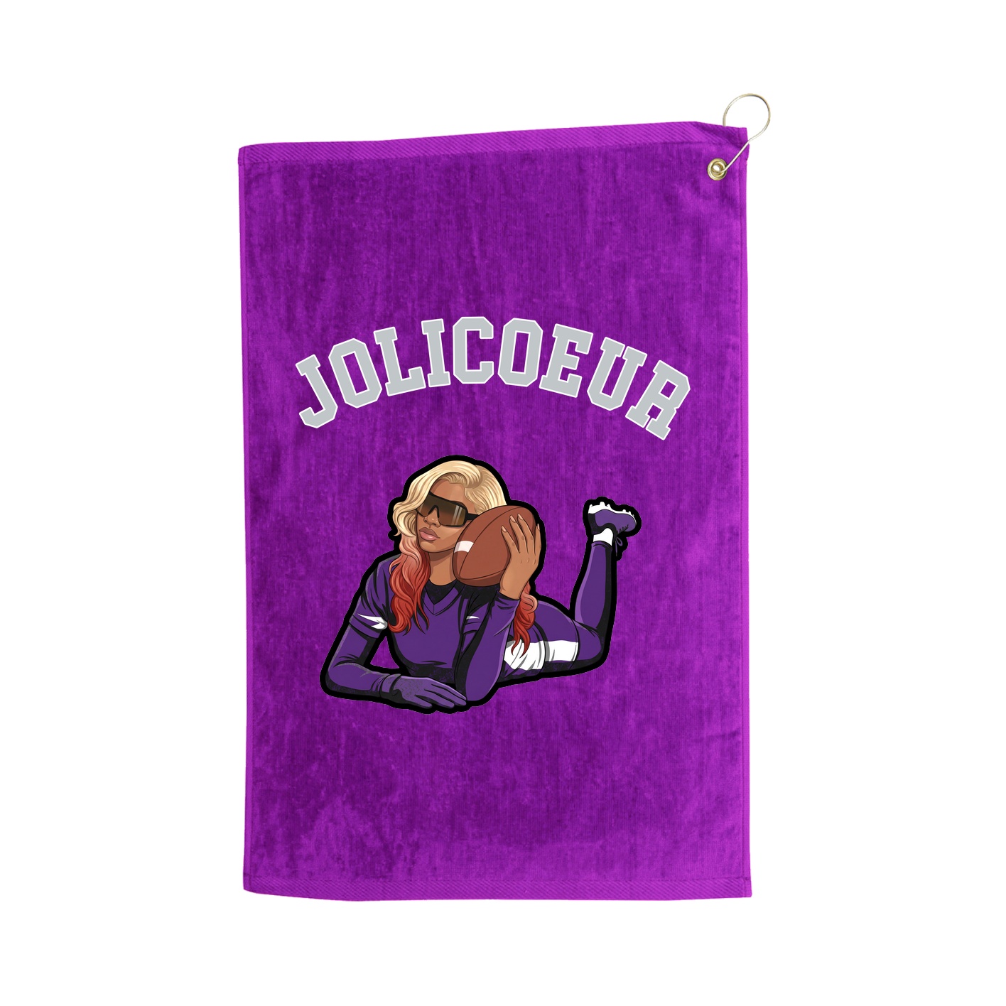 Golf Towel — Shirsey Arch in Purple