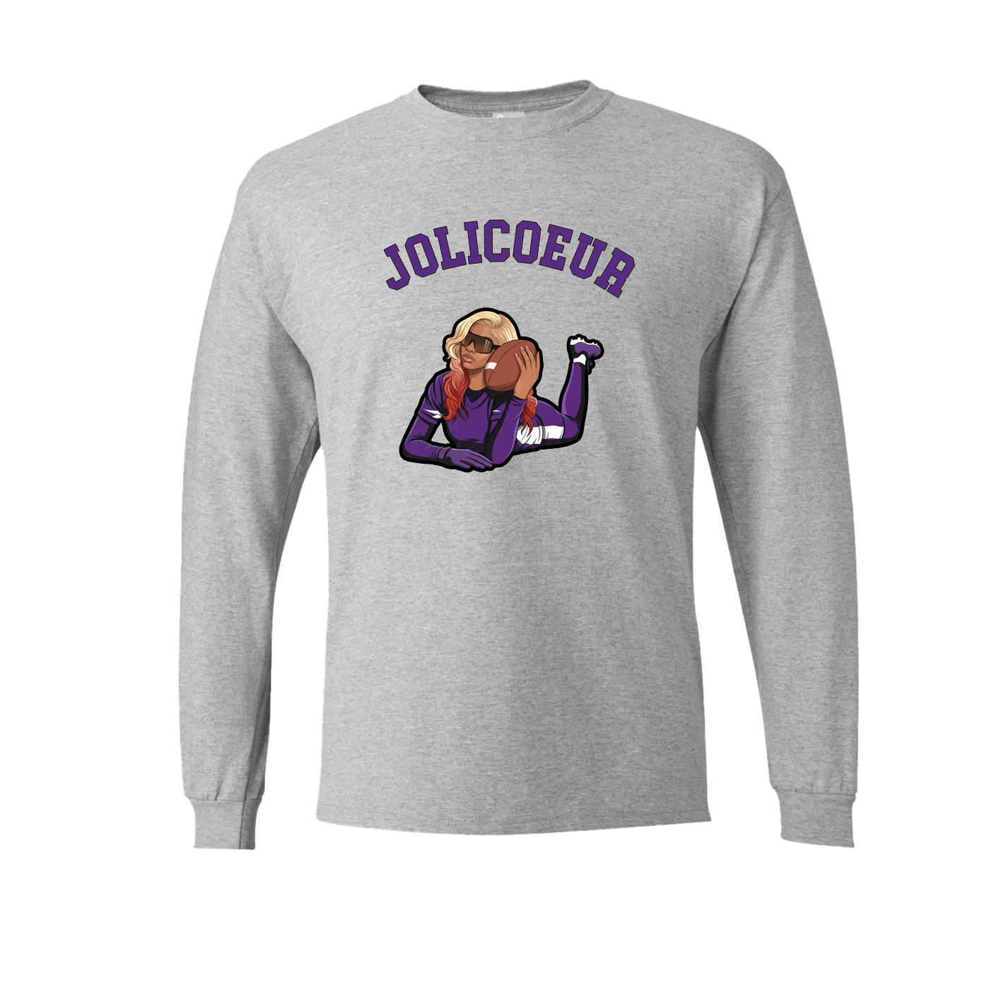 Long Sleeve Tee — Shirsey Arch in Grey