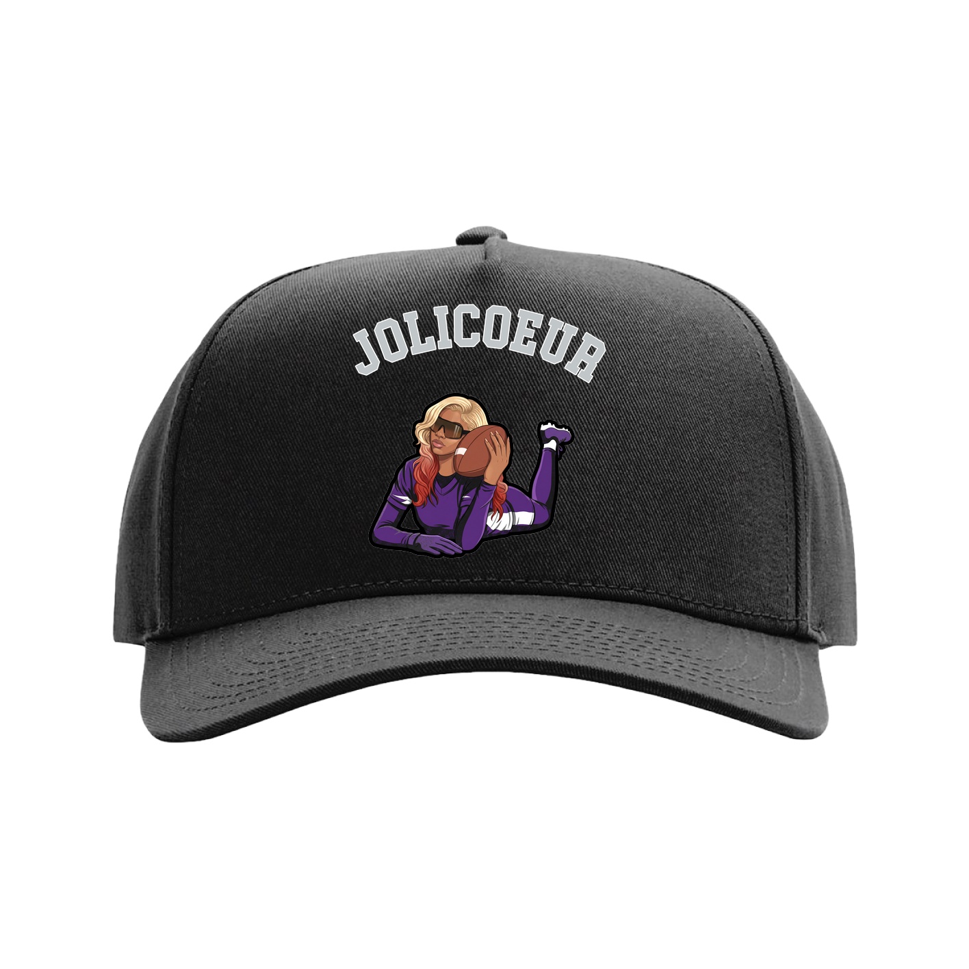 Full Fabric Five-Panel Champ Cap