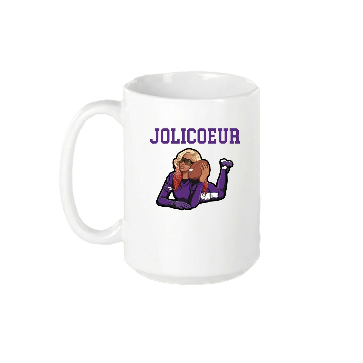 15oz Coffee Mug — Shirsey in White