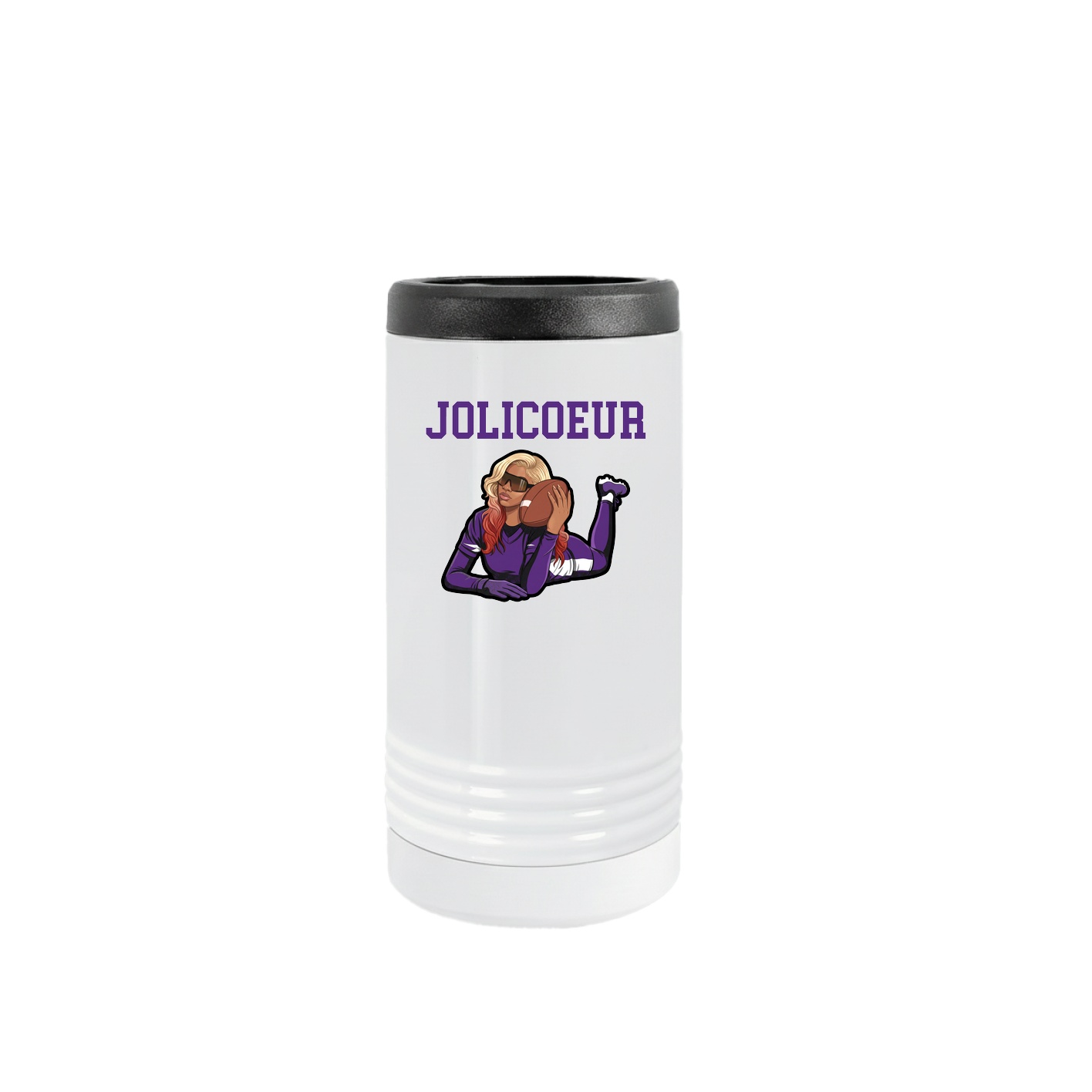 Slim Beverage Holder — Shirsey in White