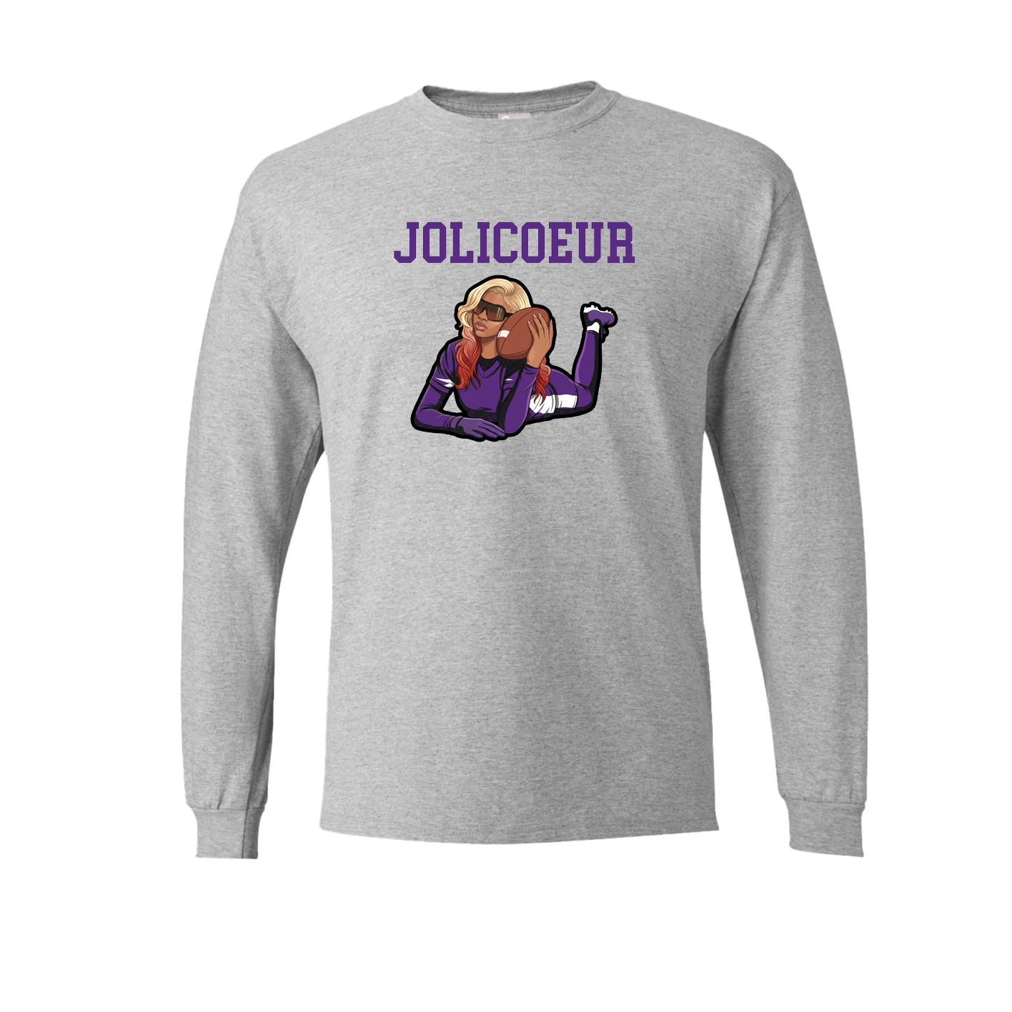 Long Sleeve Tee — Shirsey in Grey