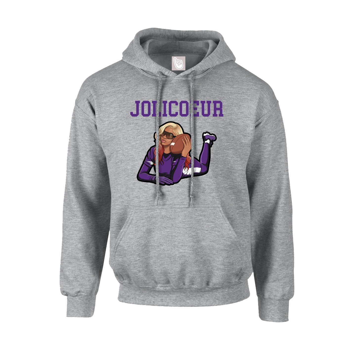 Youth Hoodie — Shirsey in Grey