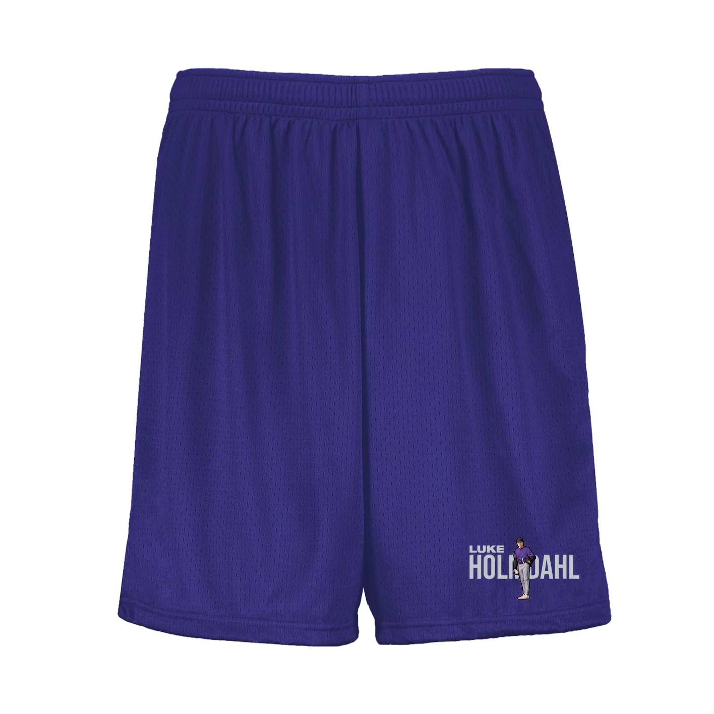 Shorts — Player Name in Purple