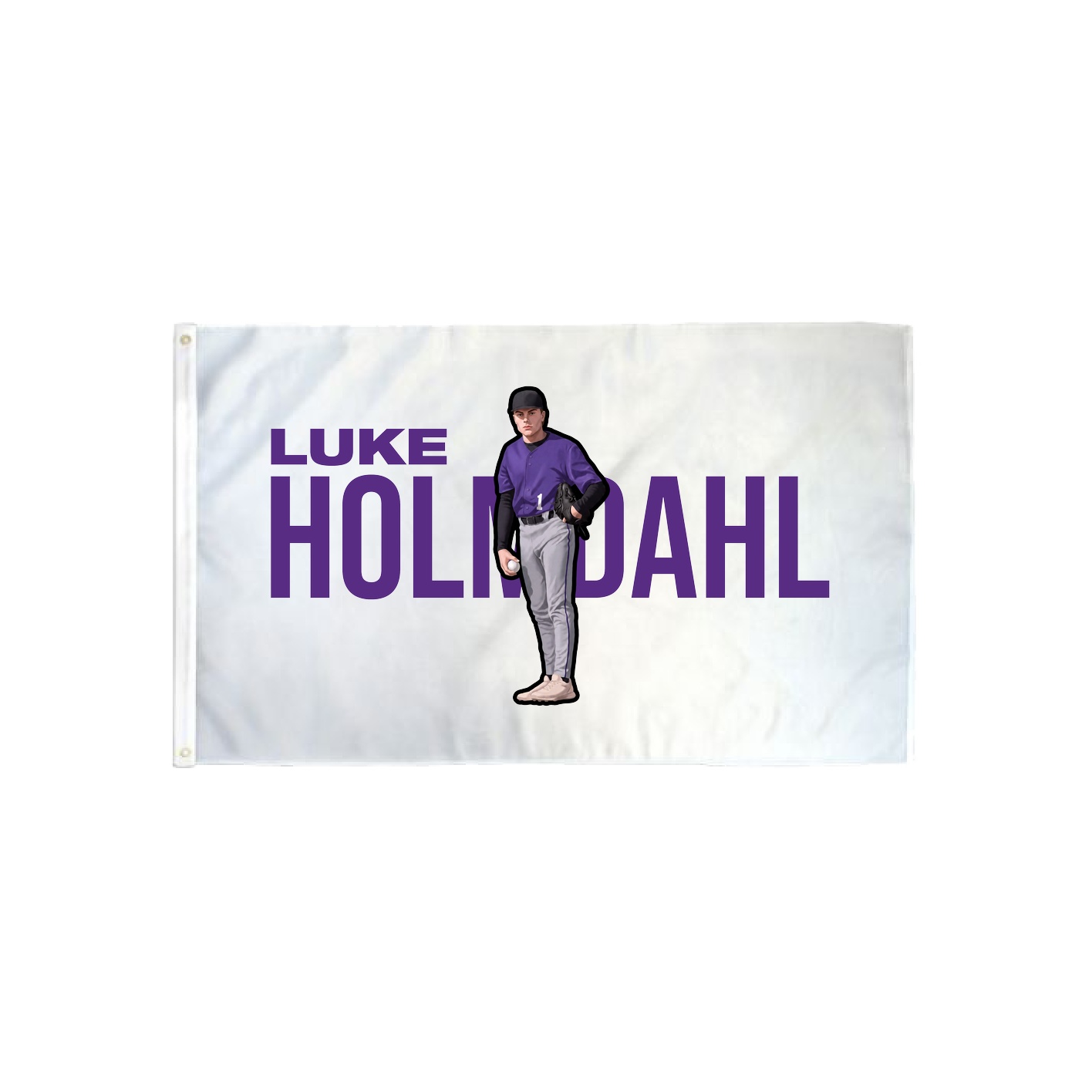 3x5 Flag — Player Name in Classic
