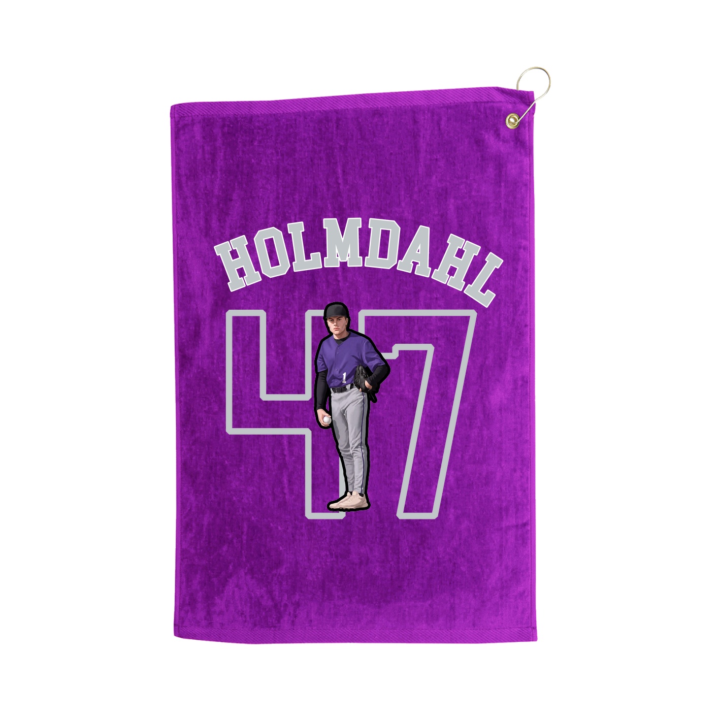 Golf Towel — Shirsey Arch in Purple