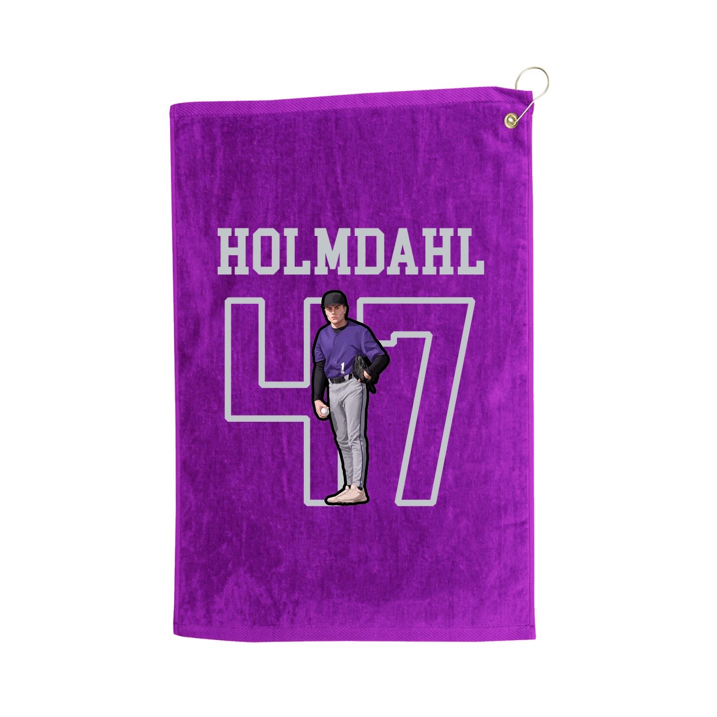 Golf Towel — Shirsey in Purple