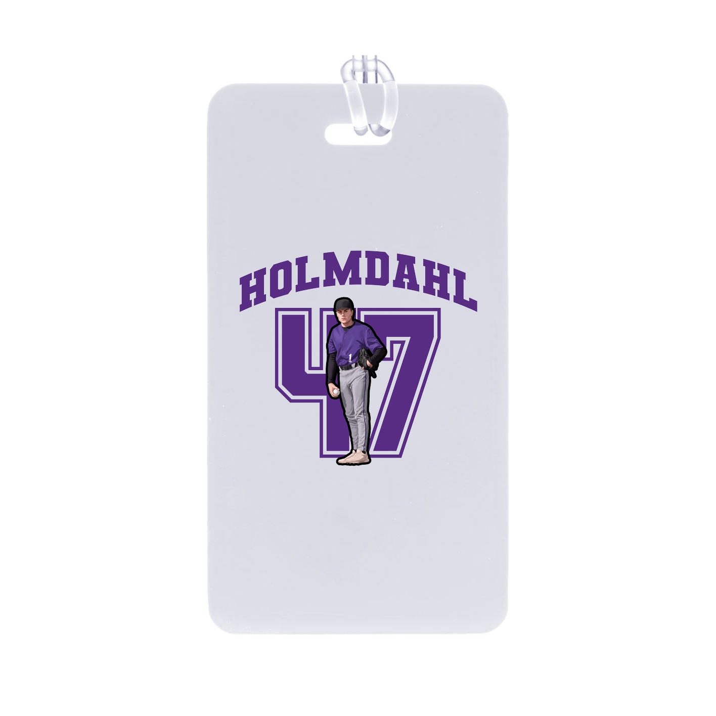 Bag Tag — Number in Classic