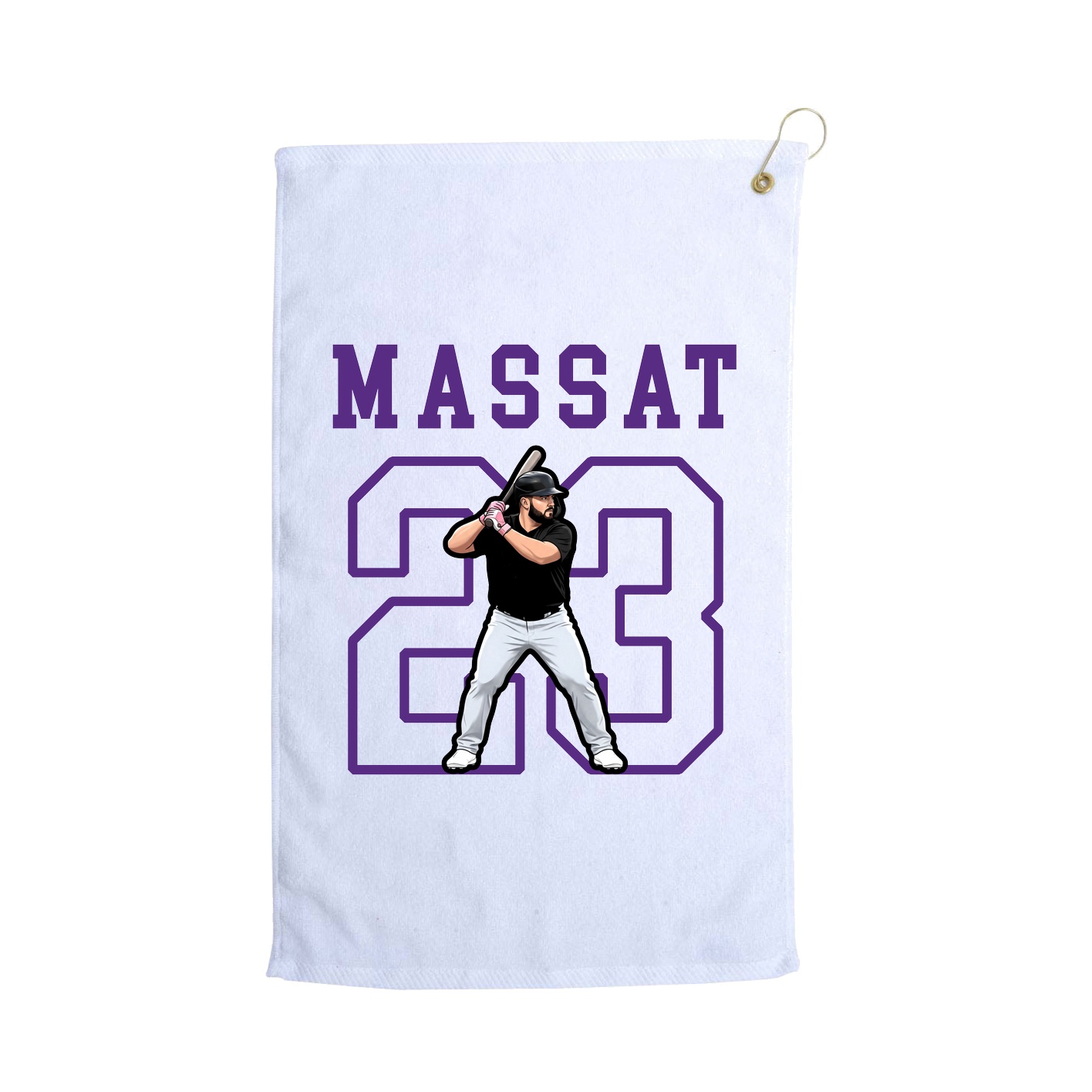 Golf Towel — Shirsey in White