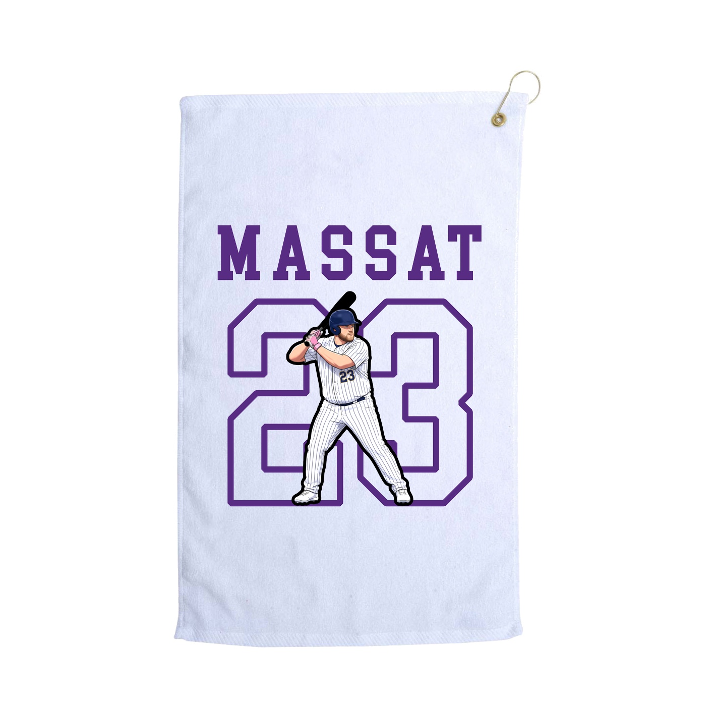 Golf Towel — Shirsey in White