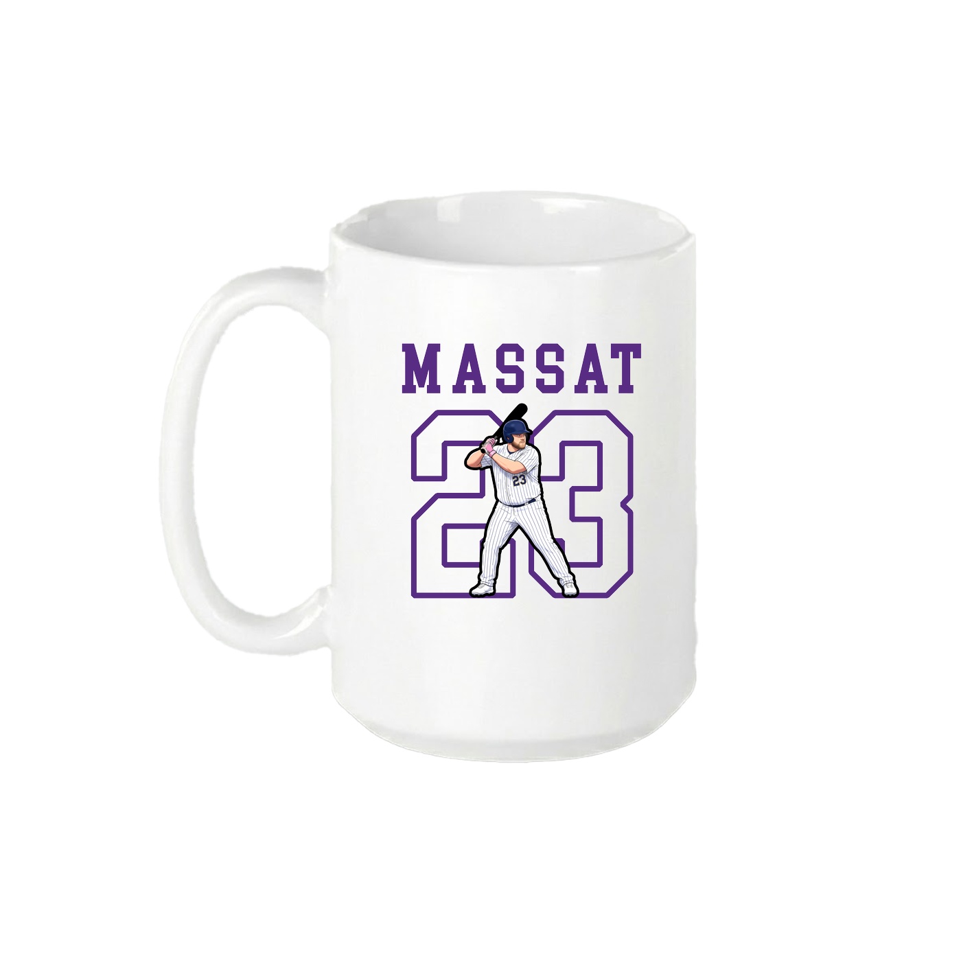 15oz Coffee Mug — Shirsey in White