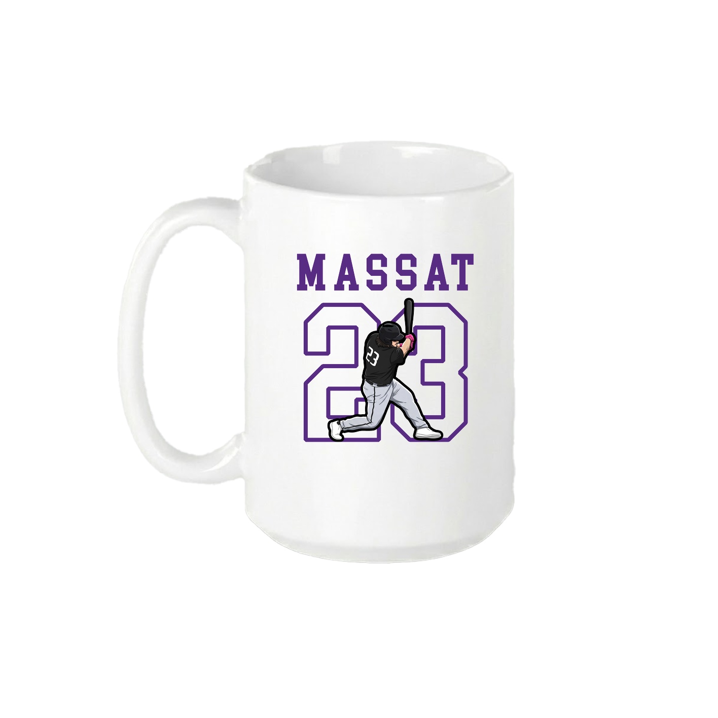 15oz Coffee Mug — Shirsey in White