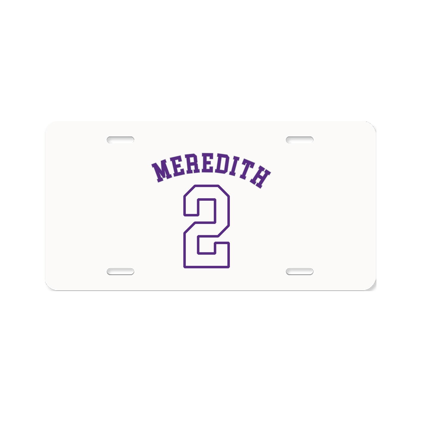 License Plate — Shirsey Arch in Classic