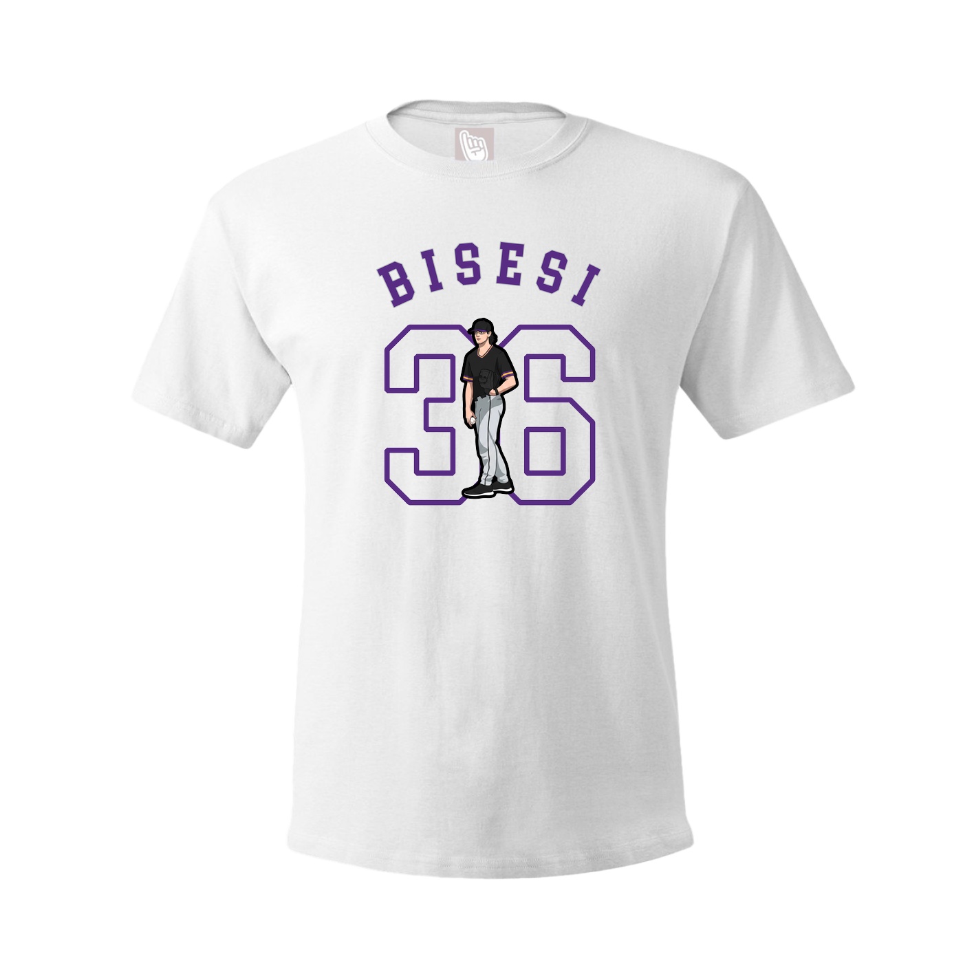 Youth Tee — Shirsey Arch in White