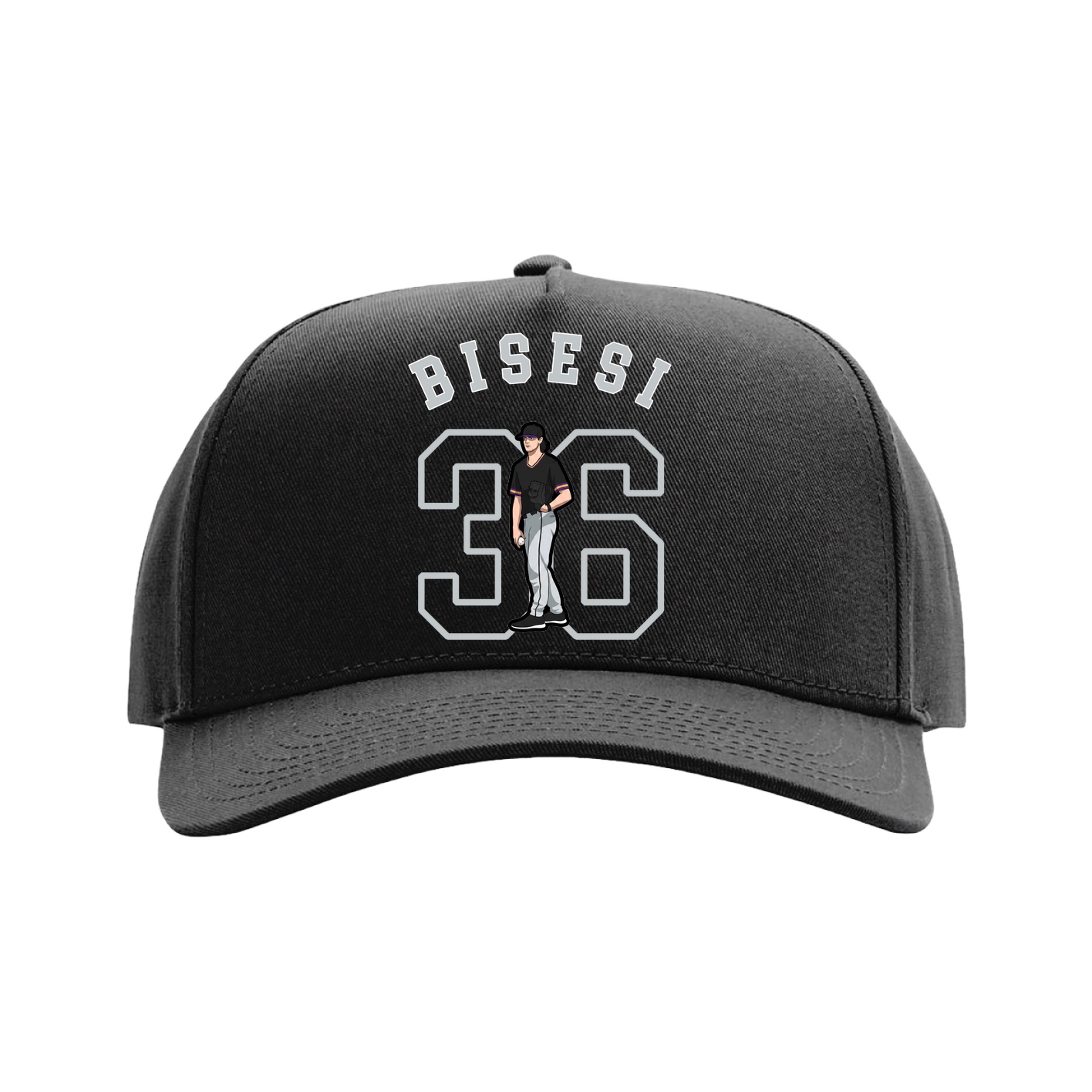 Full Fabric Five-Panel Champ Cap