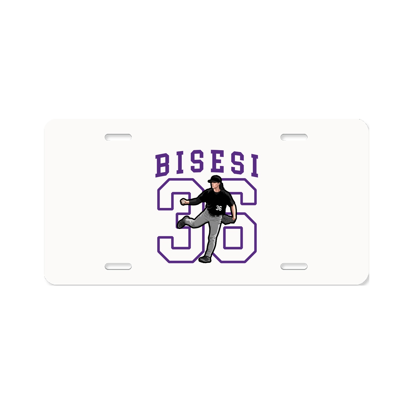 Aluminum License Plate